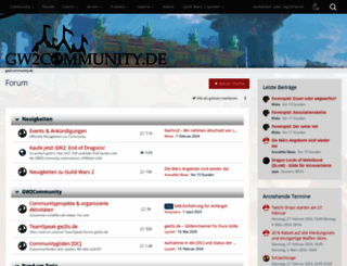 forum.gw2community.de screenshot