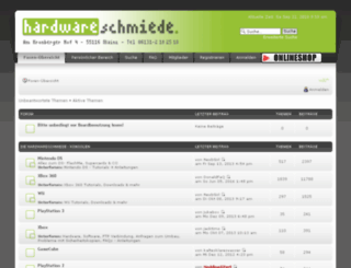 forum.hardwareschmiede.de screenshot