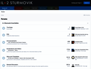 forum.il2sturmovik.com screenshot