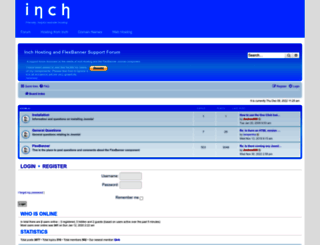 forum.inchhosting.co.uk screenshot