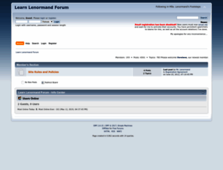 forum.learnlenormand.com screenshot
