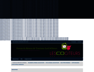 forum.lescogiteurs.fr screenshot