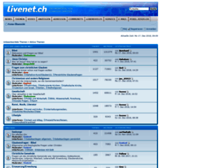 forum.livenet.ch screenshot