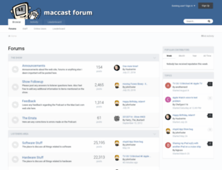 forum.maccast.com screenshot