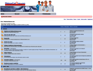 forum.medicoscubanos.com screenshot