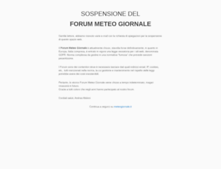 forum.meteogiornale.it screenshot