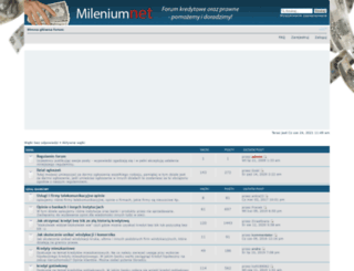 forum.mileniumnet.pl screenshot