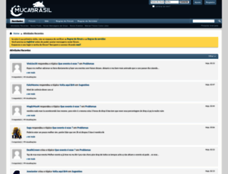 forum.mucabrasil.com.br screenshot