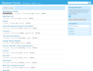 forum.naature.com screenshot