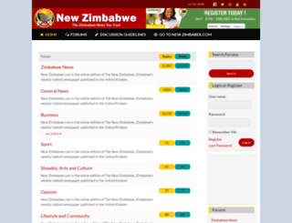 forum.newzimbabwe.com screenshot