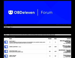 forum.obdeleven.com screenshot