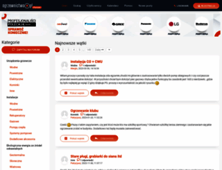 forum.ogrzewnictwo.pl screenshot