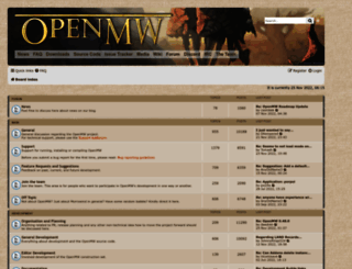 forum.openmw.org screenshot