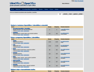 forum.openoffice.cz screenshot
