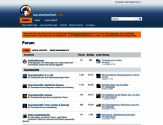 forum.outdoorseiten.net screenshot