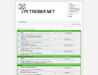 forum.pctreiber.net screenshot