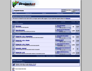 forum.pj64-emu.com screenshot
