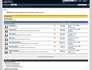 forum.pjrc.com screenshot