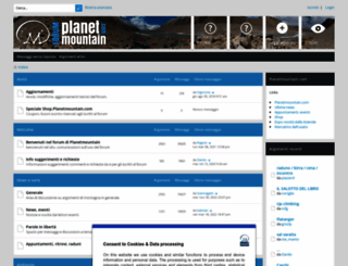 forum.planetmountain.com screenshot