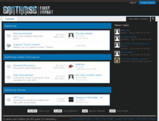 forum.play-earthrise.com screenshot