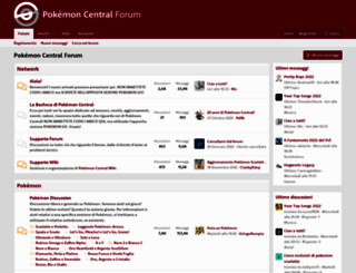 forum.pokemoncentral.it screenshot