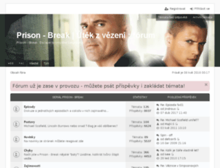 forum.prison-break.cz screenshot