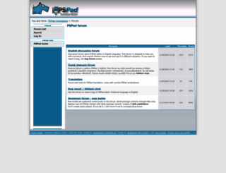 forum.pspad.com screenshot
