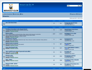 forum.renaultclub.cz screenshot