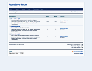 forum.reportserver.net screenshot