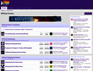 forum.rpg.net screenshot