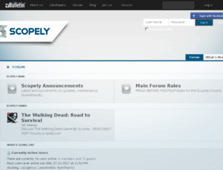 forum.scopely.com screenshot