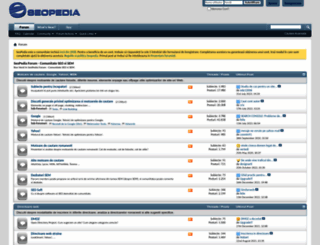 forum.seopedia.ro screenshot