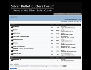 forum.silverbulletcutters.com screenshot
