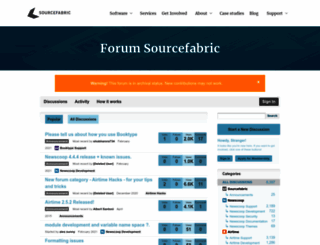 forum.sourcefabric.org screenshot