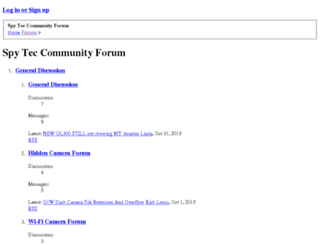 forum.spytecinc.com screenshot