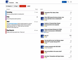 forum.stocks.cafe screenshot
