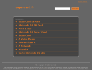 forum.supercard.fr screenshot