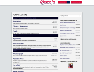 forum.szafa.pl screenshot