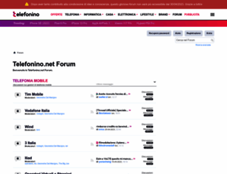forum.telefonino.net screenshot