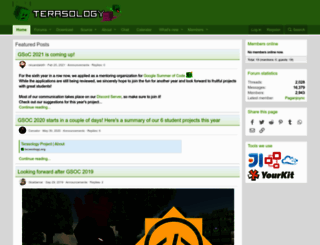 forum.terasology.org screenshot
