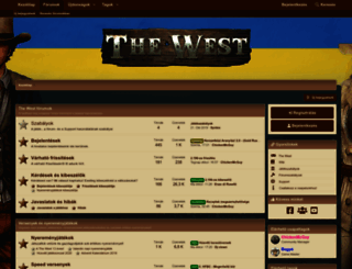 forum.the-west.hu screenshot