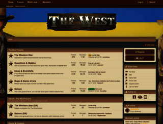 forum.the-west.net screenshot