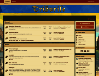 forum.triburile.ro screenshot