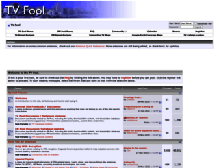 forum.tvfool.com screenshot