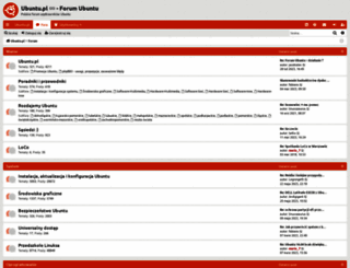 forum.ubuntu.pl screenshot