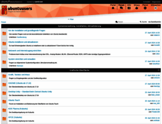 forum.ubuntuusers.de screenshot