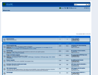 forum.ultravnc.net screenshot