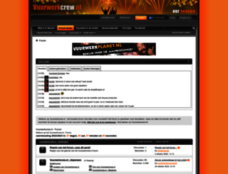 forum.vuurwerkcrew.nl screenshot