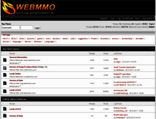 forum.webmmo.com screenshot