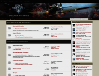 forum.worldofwarplanes.com screenshot